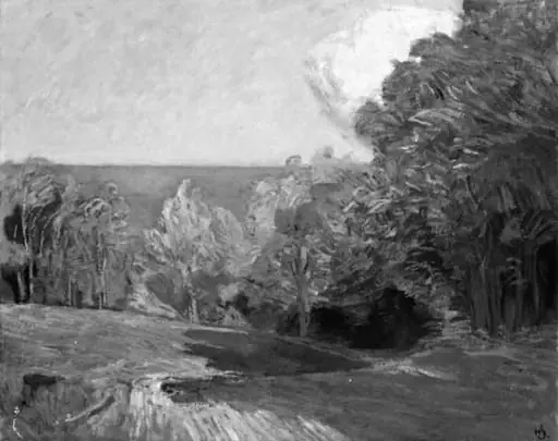 The Edge of a Forest. A Clear September Day, by Unknown