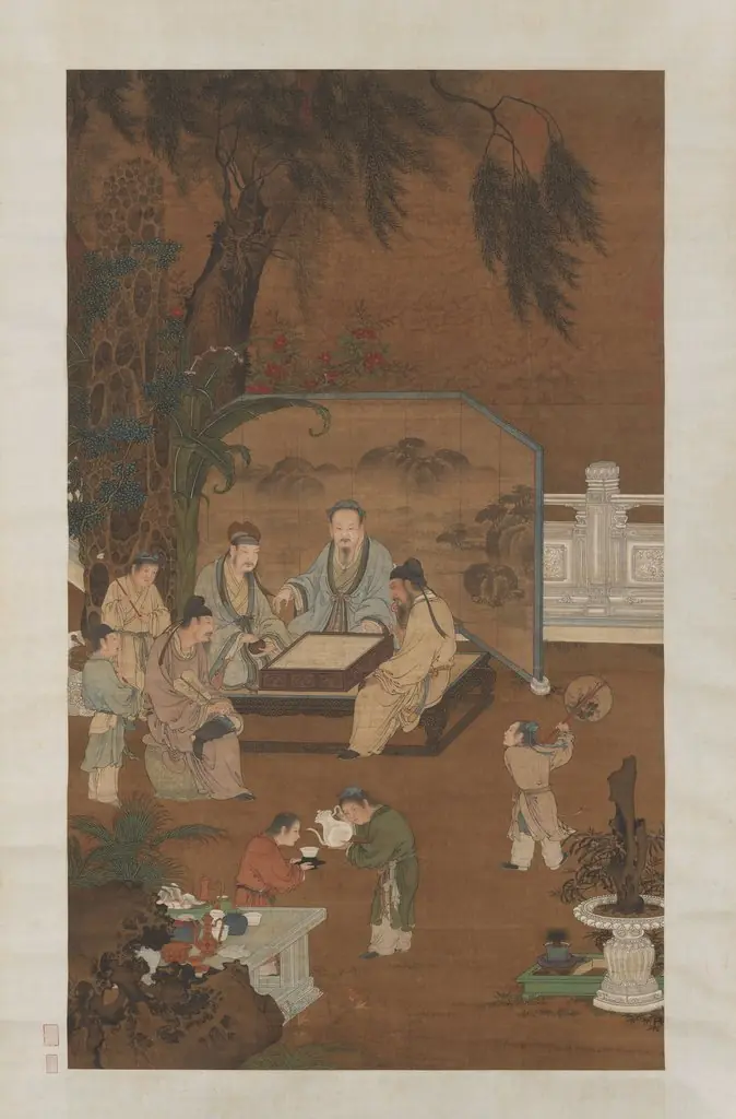 The Eighteen Scholars, by Unknown