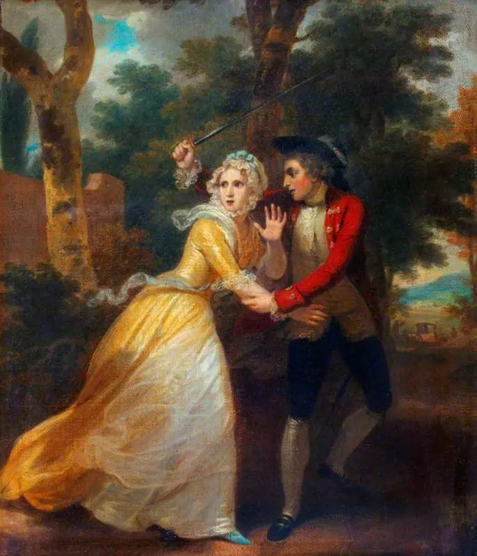 The Elopement (from Richardson's, 'Clarissa', book I, letter 94), by Unknown