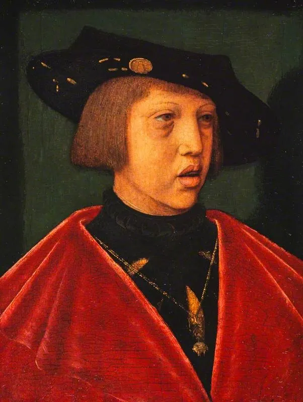 The Emperor Charles V (1500 - 1558) as a Child, by Unknown, oil, 1550