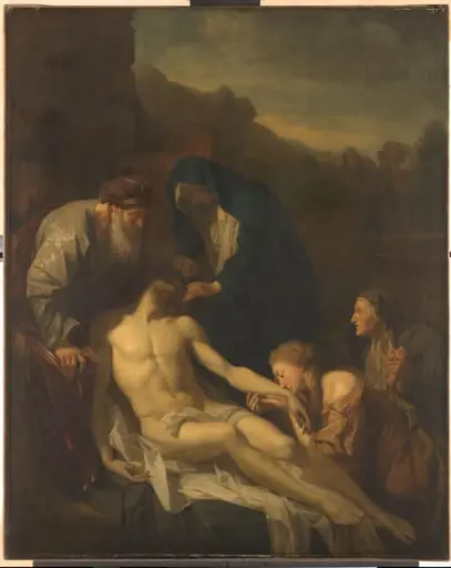 The Entombment, by Unknown