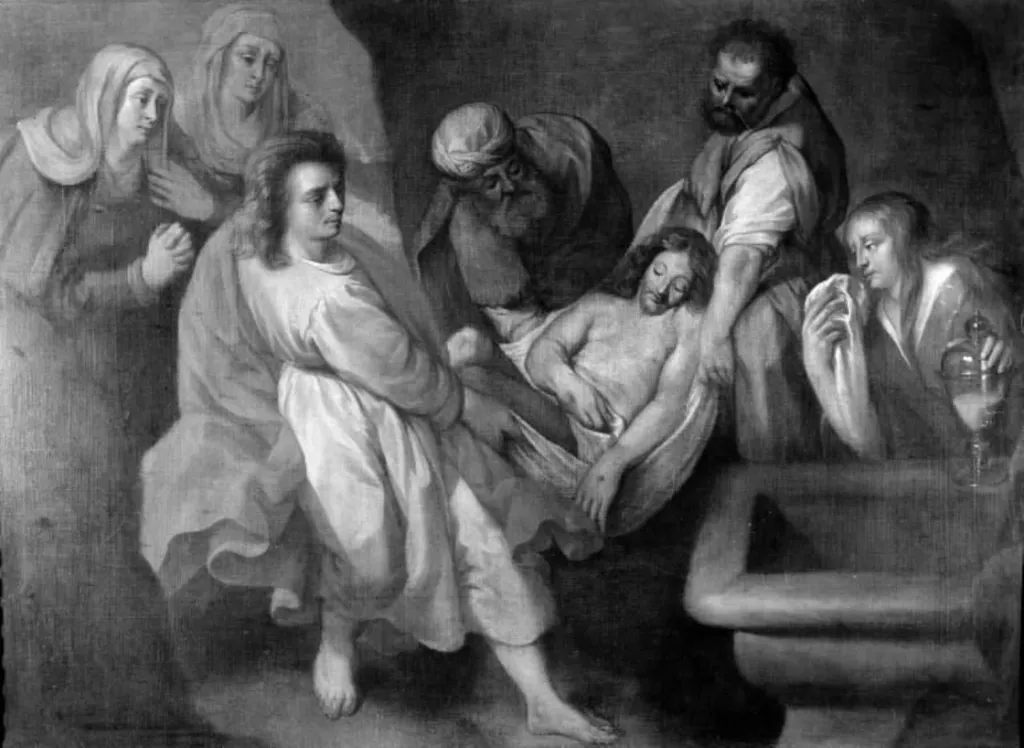 The Entombment, by Unknown, 1683