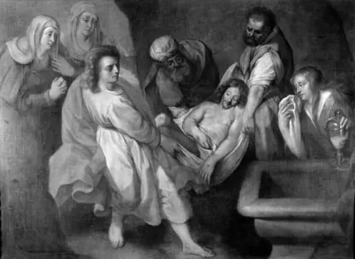 The Entombment, by Unknown