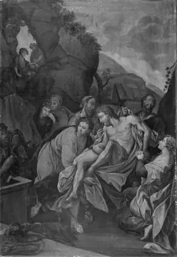The Entombment, by Unknown