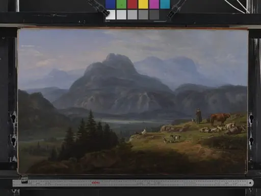 The Etsch Valley near Roveredo, by Unknown