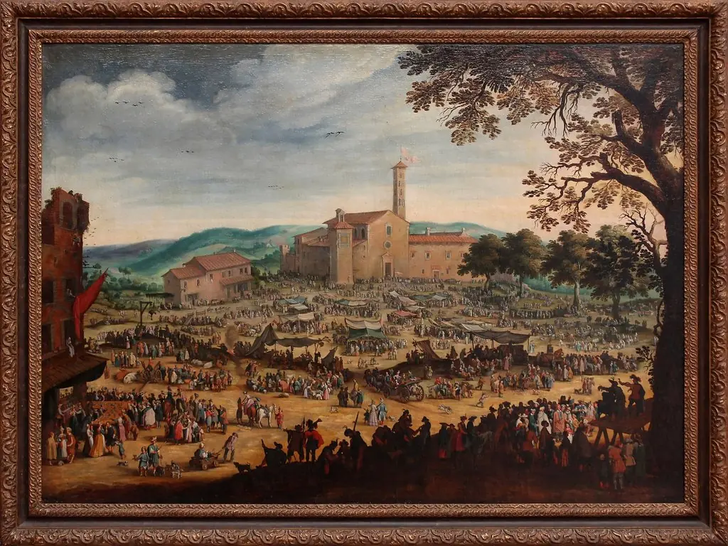 The Fair at Impruneta, by Unknown