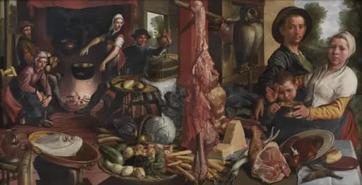 The Fat Kitchen. An Allegory, by Unknown