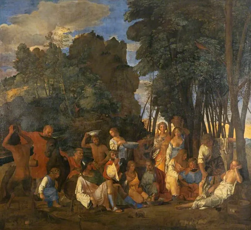 The Feast of the Gods, by Unknown