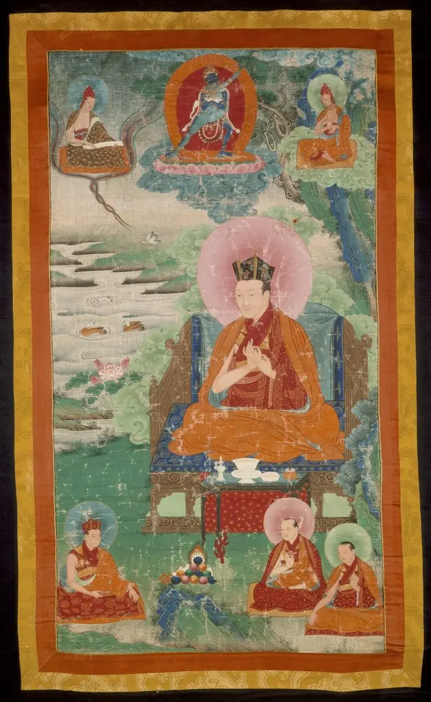 The Fifth Karmapa, Dezhin Shegpa (1384-1415), by Unknown