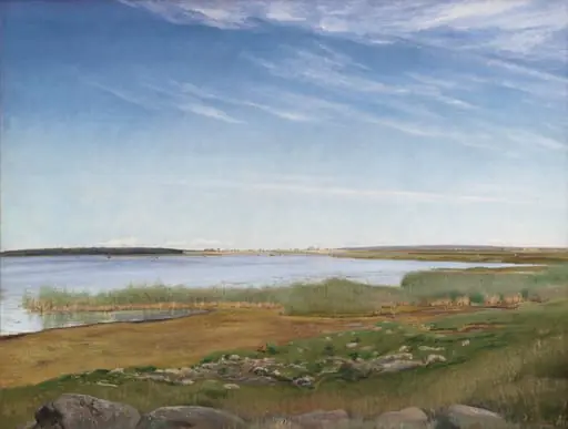 The Fjord near Karrebæksminde, Zealand, by Unknown