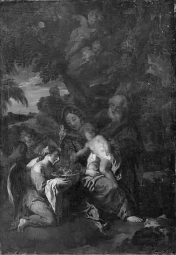 The Flight into Egypt, by Unknown