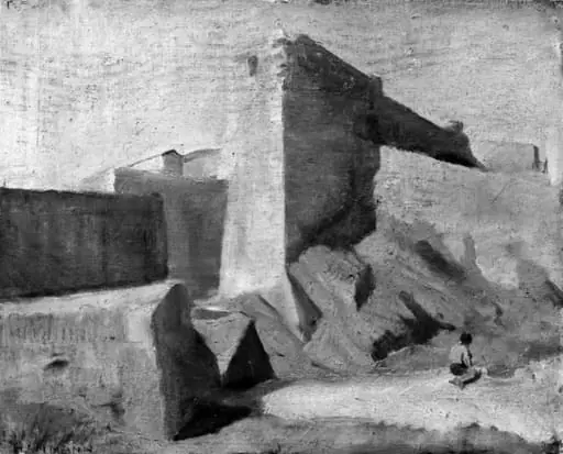 The Fortress in Collioure, by Unknown