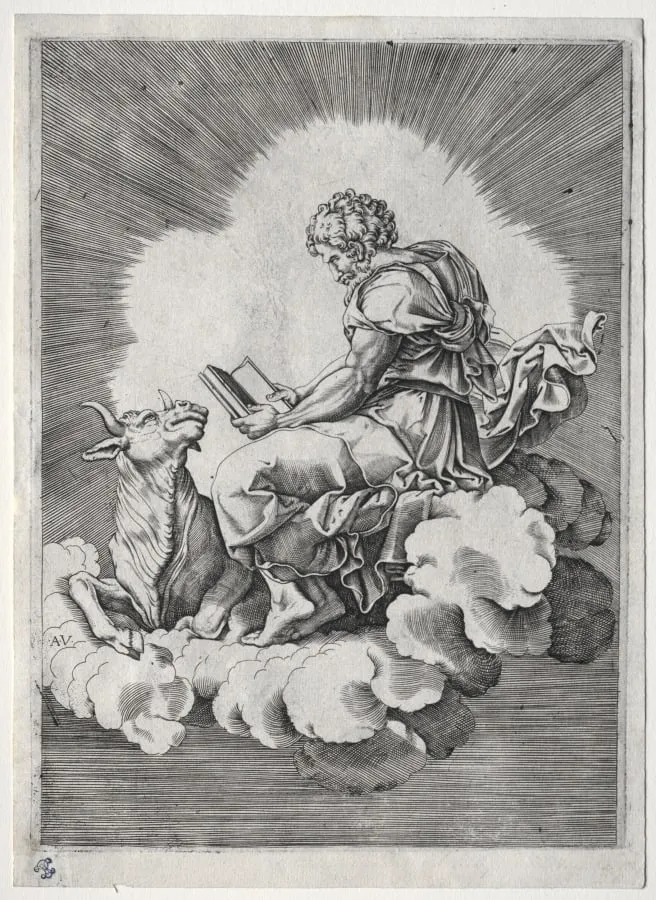 The Four Evangelists, by Unknown, 1518