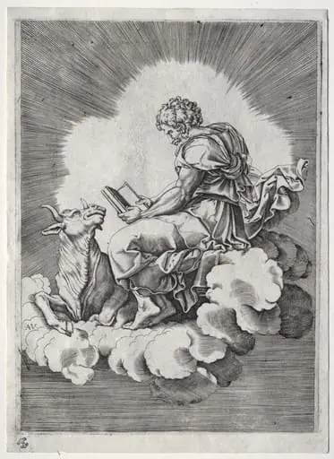 The Four Evangelists, by Unknown