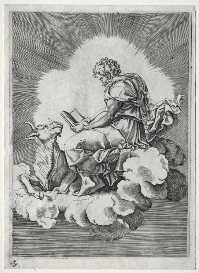 The Four Evangelists: St. Luke, by Unknown, 1518