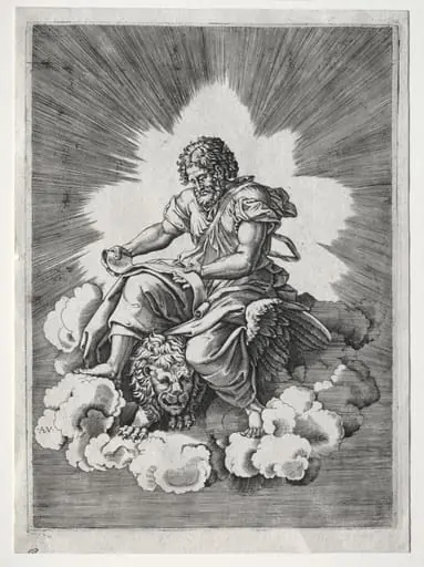 The Four Evangelists:  St. Mark, by Unknown