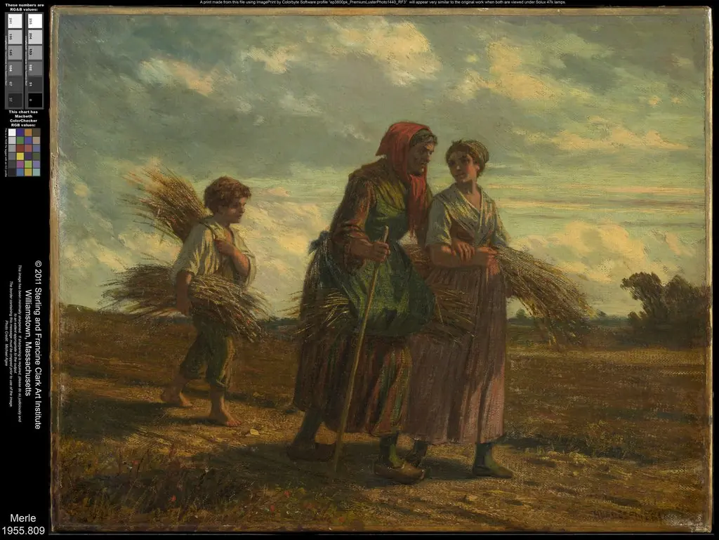 The Gleaners, by Unknown