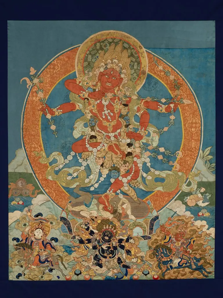 The Goddess Kurukulla, by Unknown, 1849