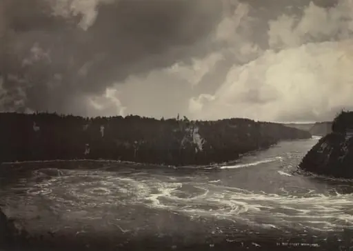 The Great Whirlpool, Niagara, by Unknown
