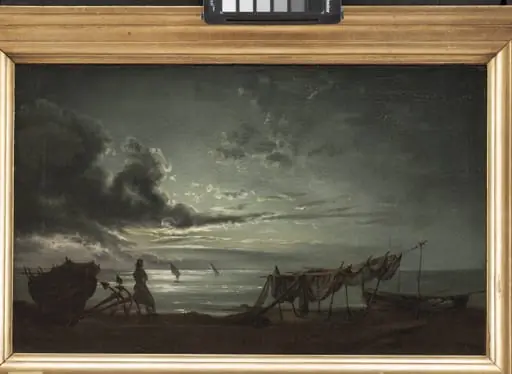 The Gulf of Naples. Moonlight, by Unknown