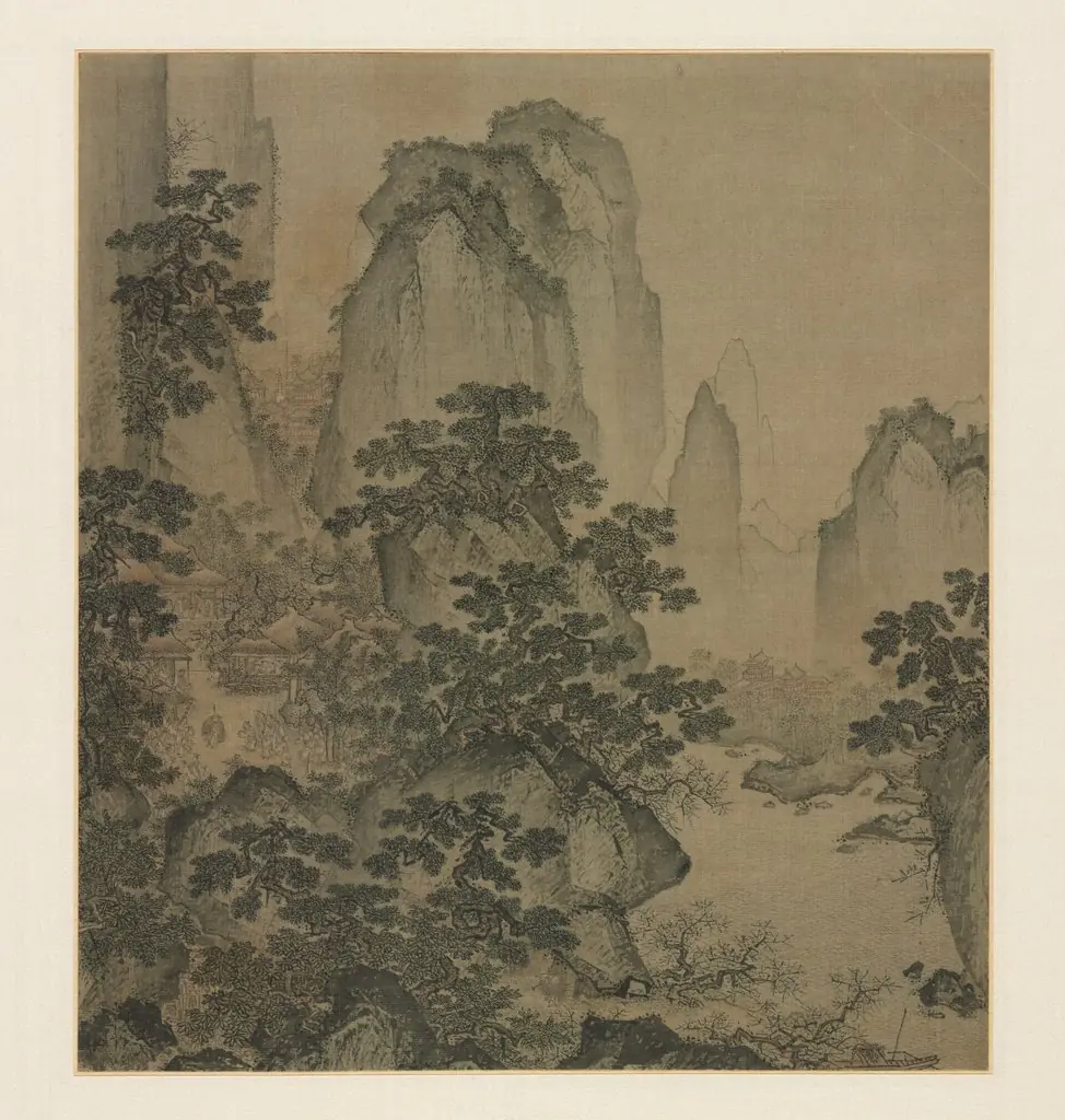 The Haven of the Peach-Blossom Spring, by Unknown