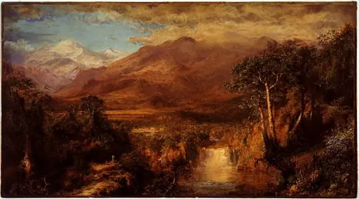The Heart of the Andes, by Unknown