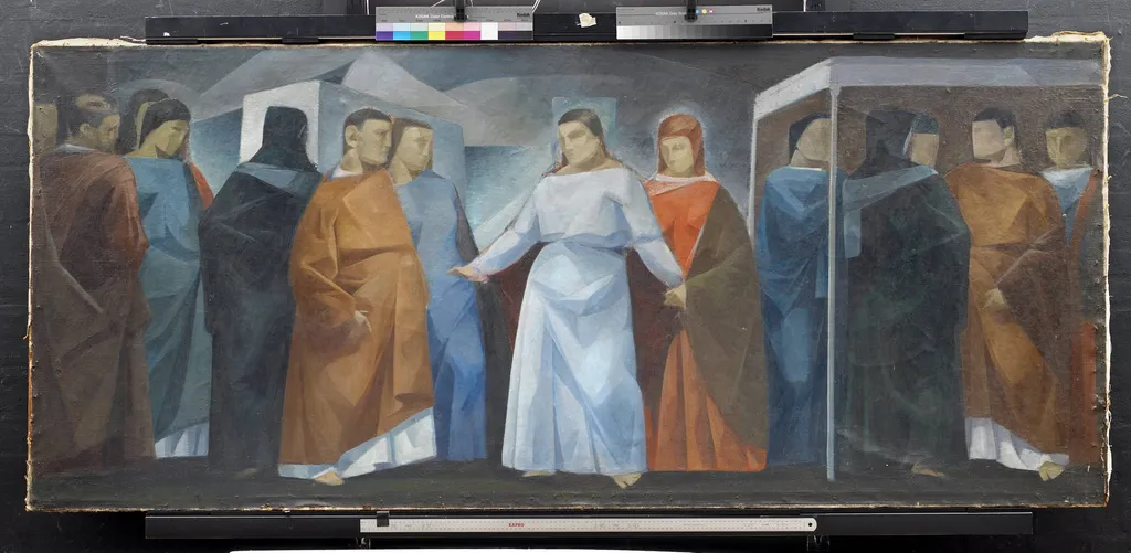 The Heavenly Wedding. Emmanuel Sweborg: Amore Conjugiali, by Unknown, 1919