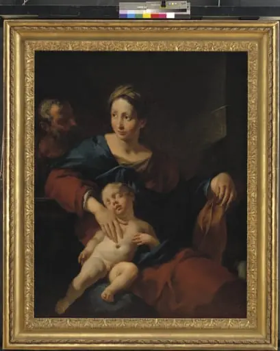 The Holy Family, by Unknown