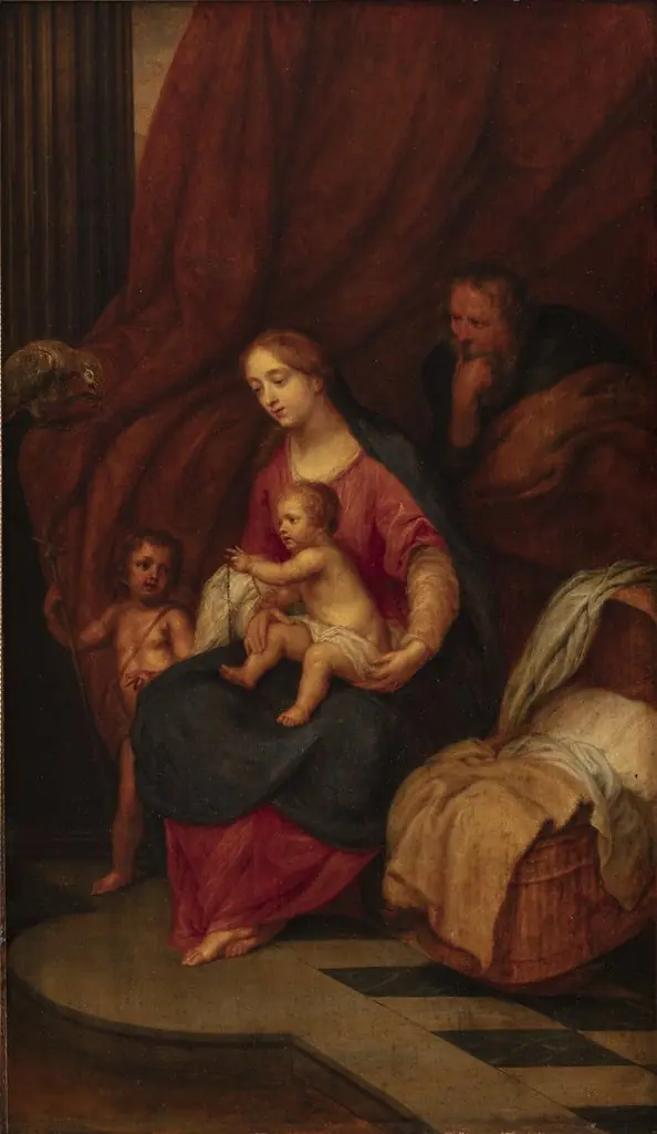 The Holy Family, by Unknown