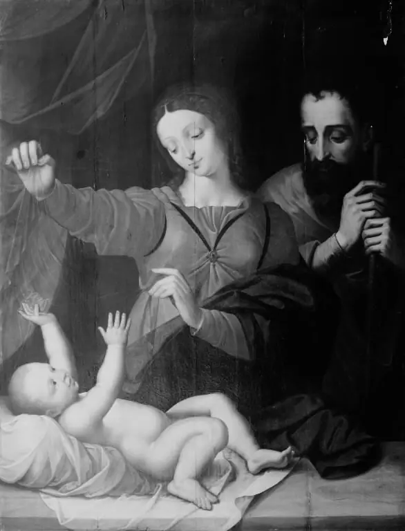 The Holy Family, by Unknown