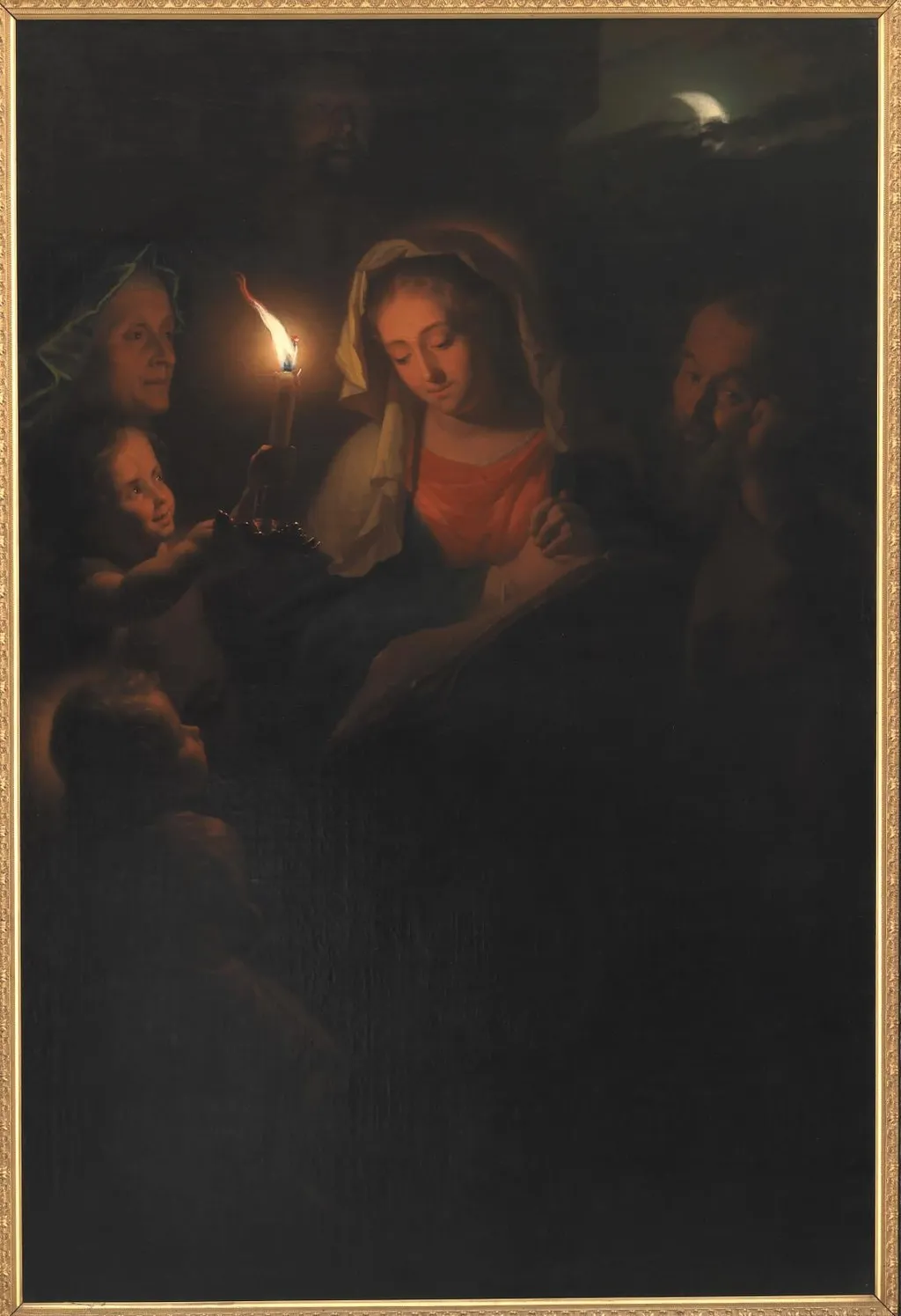 The Holy Family, by Unknown, 1649