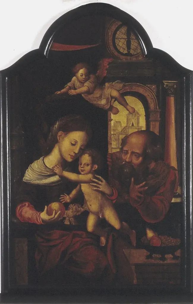 The Holy Family, by Unknown