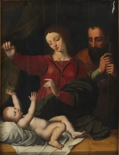 The Holy Family, by Unknown