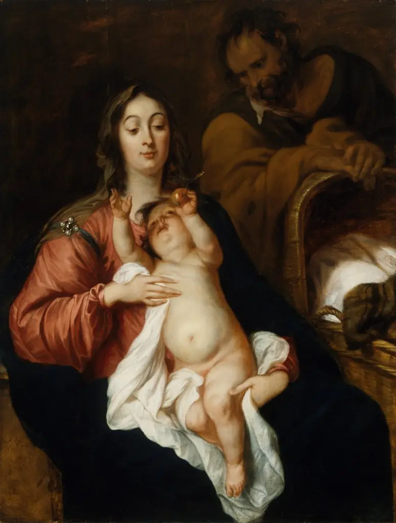 The Holy Family, by Unknown