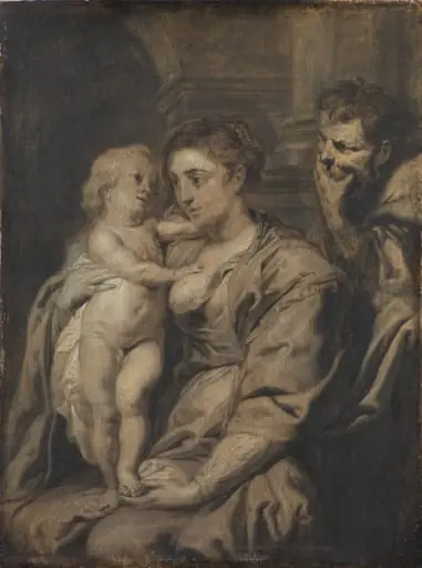 The Holy Family, by Unknown