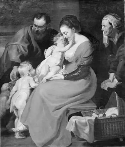The Holy Family, by Unknown