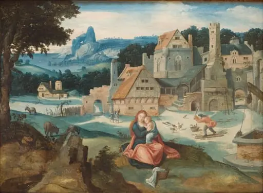 The Holy Family, by Unknown