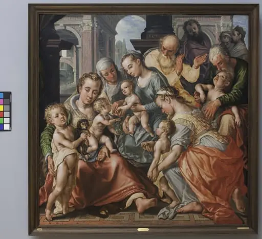 The Holy Kinship, by Unknown
