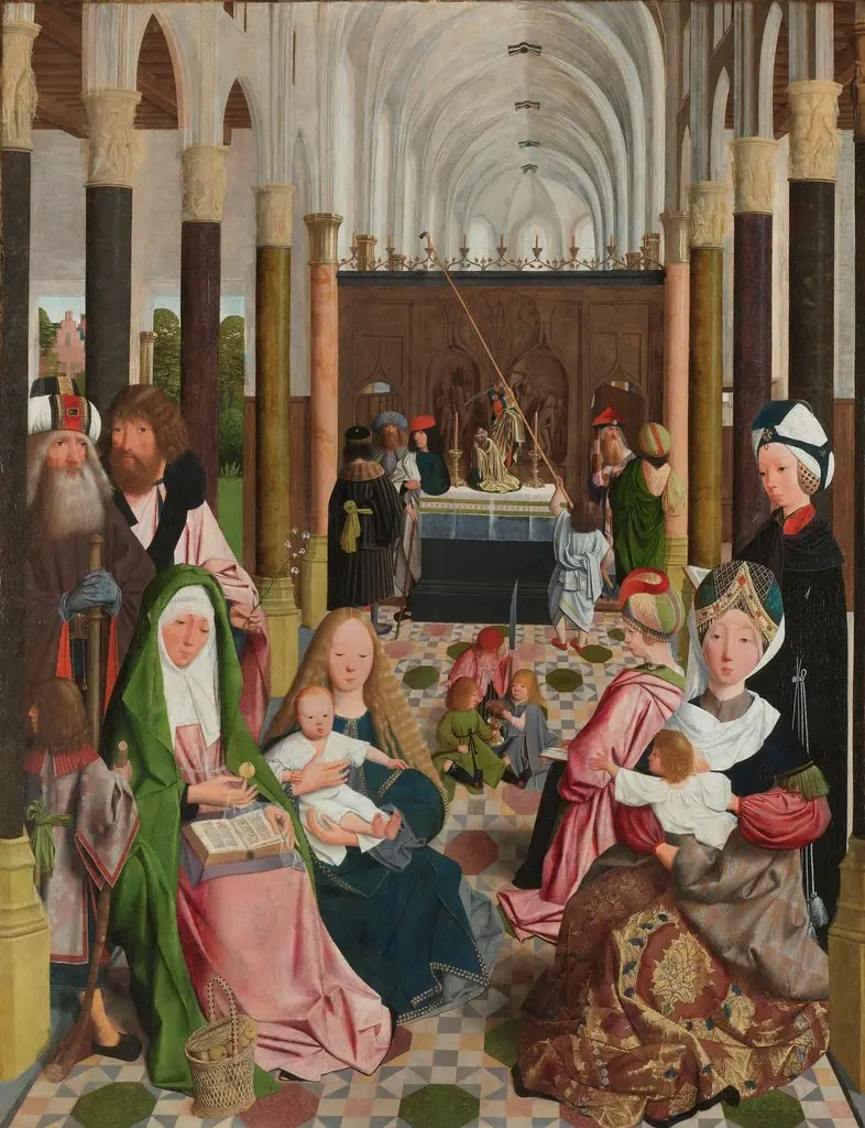 The Holy Kinship, by Unknown
