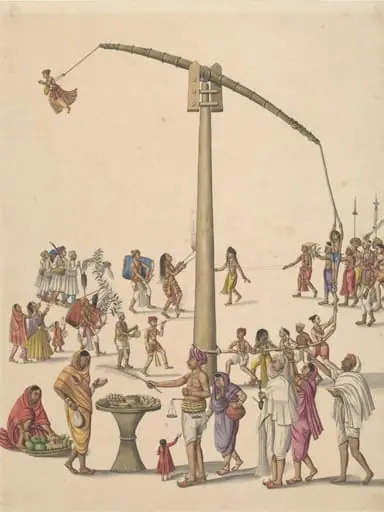 The Hook-swinging Festival (Chadak parvan), by Unknown