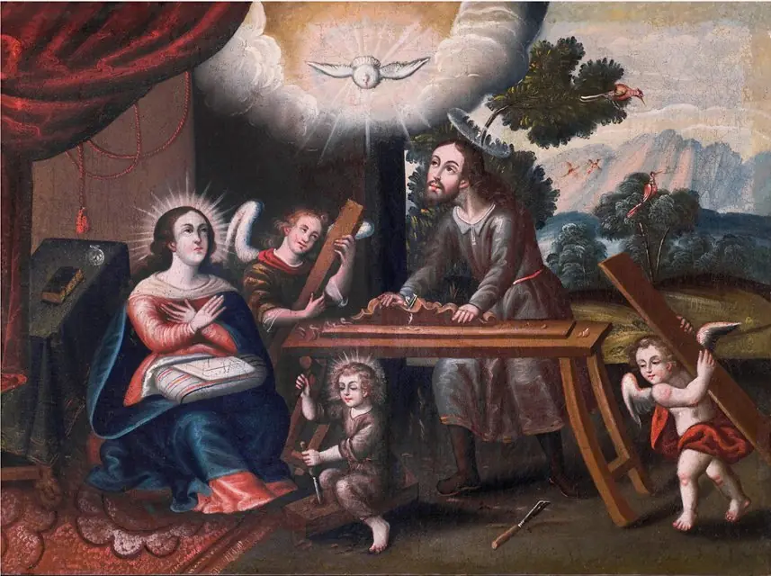 The House at Nazareth, by Unknown