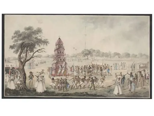 The Jagannath festival, by Unknown