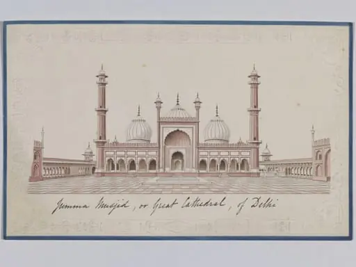 The Jami Masjid, Delhi, by Unknown