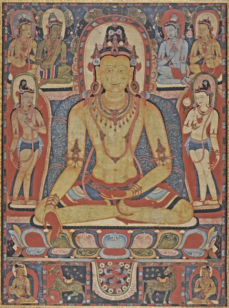 The Jina Buddha Ratnasambhava, by Unknown