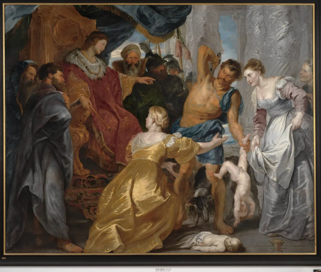 The Judgement of Solomon, by Unknown, 1616