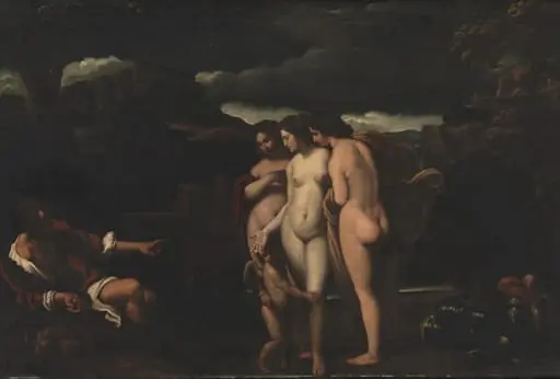 The Judgment of Paris, by Unknown