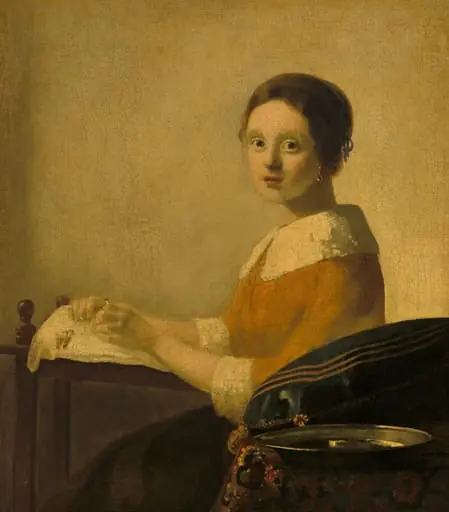 The Lacemaker, by Unknown