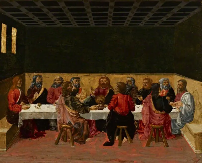 The Last Supper, by Unknown