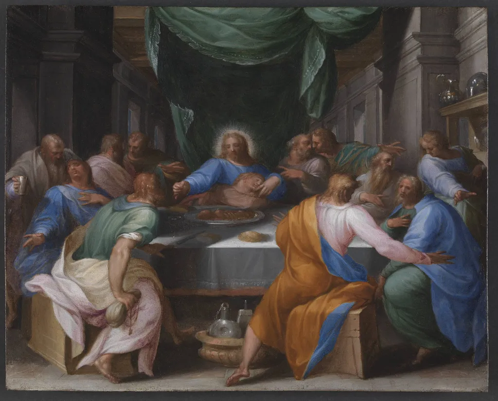 The Last Supper, by Unknown, 1550