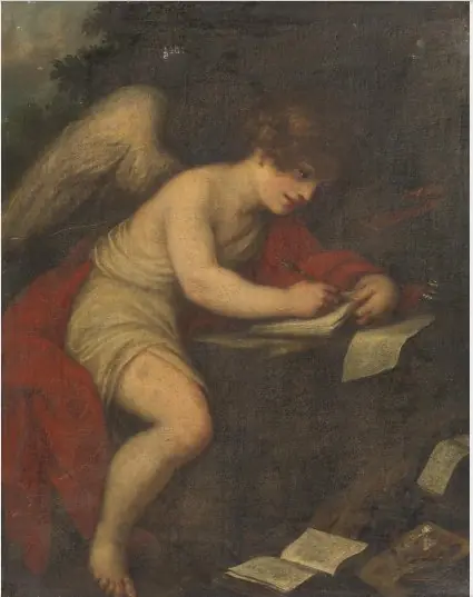 The Little Recording Angel, by Unknown